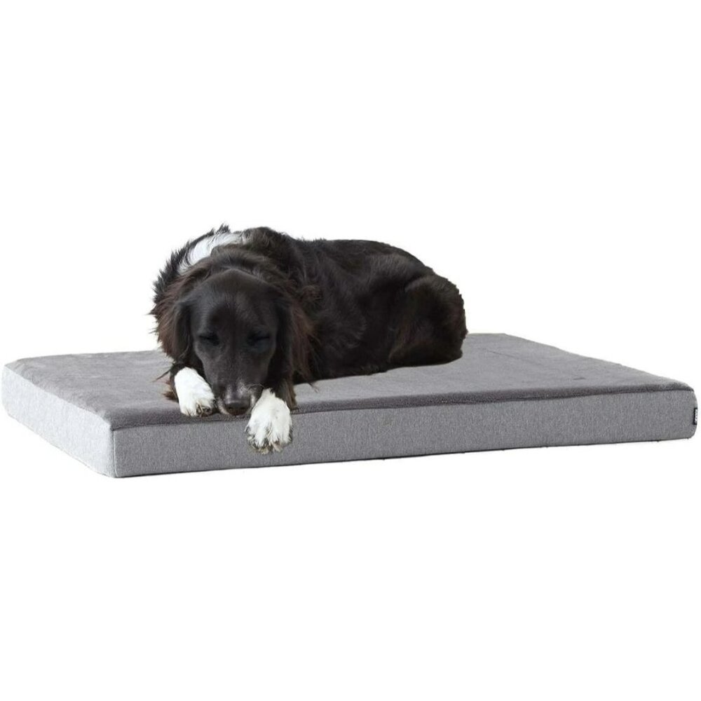 BarkBox Dog Bed Cover 29"x18"x3" Polyester & Polyurethane Foam